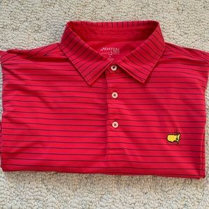 Masters, Short Sleeved Polo, Mens Large